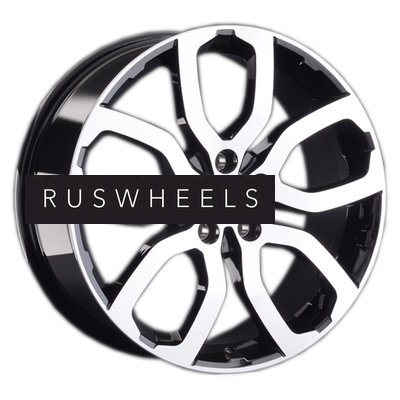 Диски Replay 9,5x21/5x120 ET49 D72,6 LR7 BKF (пш, LR002)