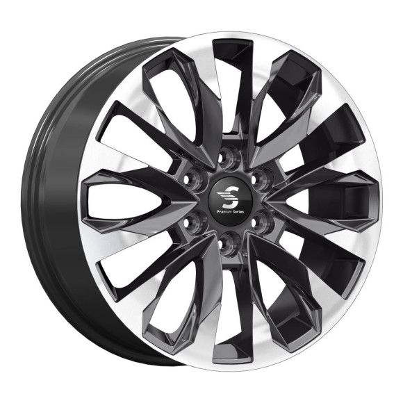 Диски СКАД Premium 8,0\R20 6*139.7 ET38 d67.1 Diamond gloss graphite Диски СКАД Premium 8,0\R20 6*139.7 ET38 d67.1 Diamond gloss graphite