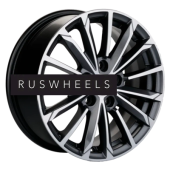 Диски Khomen Wheels 6,5x16/5x108 ET50 D63,3 KHW1611 (Focus) Gray-FP Диски Khomen Wheels 6,5x16/5x108 ET50 D63,3 KHW1611 (Focus) Gray-FP