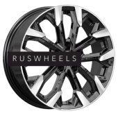 Диски КИК 6,5x17/5x108 ET43 D65,1 Морейн (КС1046) Алмаз черный