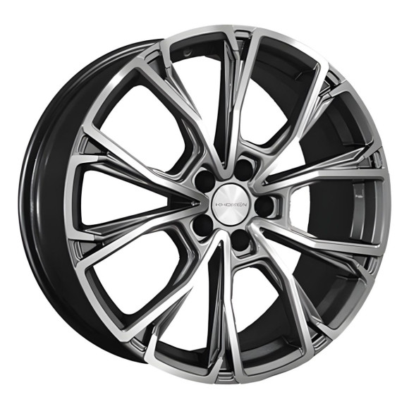 Диски Khomen Wheels 7.5\R19 5*108 ET47 d60.1 Gray-FP Диски Khomen Wheels 7.5\R19 5*108 ET47 d60.1 Gray-FP