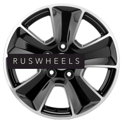 Диски Khomen Wheels 6,5x16/5x108 ET45 D60,1 KHW1601 (Chery Tiggo 3/Tiggo 3 Pro) Black-FP Диски Khomen Wheels 6,5x16/5x108 ET45 D60,1 KHW1601 (Chery Tiggo 3/Tiggo 3 Pro) Black-FP
