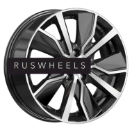 Диски КИК 6,5x16/5x110 ET38 D65,1 Гамбит (КС961) Алмаз черный