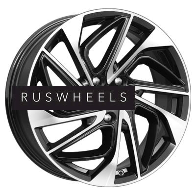 Диски КИК 7x18/5x114,3 ET45 D60,1 КС883 Алмаз черный SK