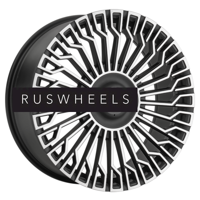 Диски LS FlowForming 9x22/6x139,7 ET30 D100,1 RC99 MBF (конус, Колпак+лого)