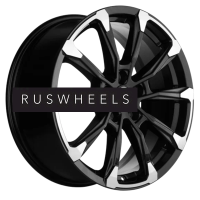 Диски Khomen Wheels 7,5x18/5x114,3 ET45 D67,1 KHW1808 (Xceed/CX-3/5) Black-FP Диски Khomen Wheels 7,5x18/5x114,3 ET45 D67,1 KHW1808 (Xceed/CX-3/5) Black-FP