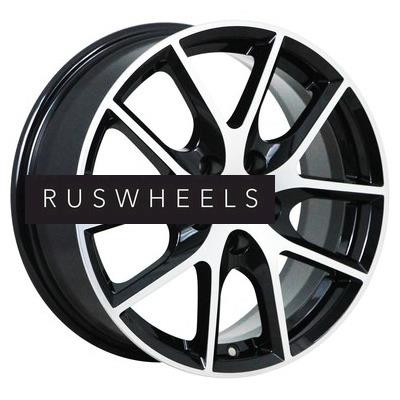 Диски Alcasta 6,5x16/5x105 ET38 D56,6 M59 BKF