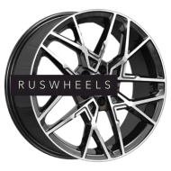 Диски КИК 7x18/5x114,3 ET49 D67,1 Вудроф (КС1044) Алмаз черный