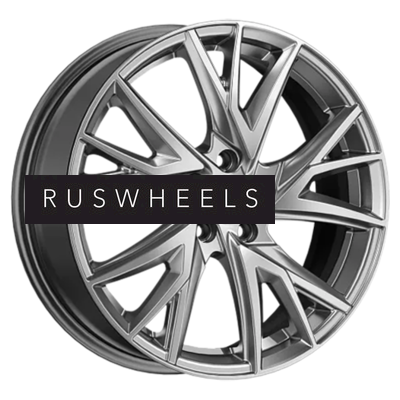 Диски КИК 6,5x18/5x114,3 ET34 D66,6 Кайлас (КС1054) Дарк платинум Диски КИК 6,5x18/5x114,3 ET34 D66,6 Кайлас (КС1054) Дарк платинум