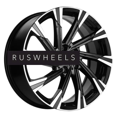 Диски Khomen Wheels 7,5x19/5x114,3 ET40 D64,1 KHW1901 (Haval 7/7x) Black-FP Диски Khomen Wheels 7,5x19/5x114,3 ET40 D64,1 KHW1901 (Haval 7/7x) Black-FP