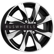 Диски КИК 6x15/4x100 ET48 D60,1 Джемини (КС617) Алмаз черный Диски КИК 6x15/4x100 ET48 D60,1 Джемини (КС617) Алмаз черный