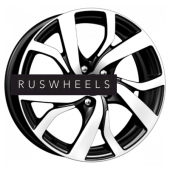 Диски КИК 6x15/5x112 ET47 D57,1 Палермо-оригинал (КС668) Алмаз черный