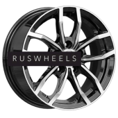 Диски КИК 6,5x15/5x108 ET50 D63,35 Фрост (КС1048) Алмаз черный Диски КИК 6,5x15/5x108 ET50 D63,35 Фрост (КС1048) Алмаз черный