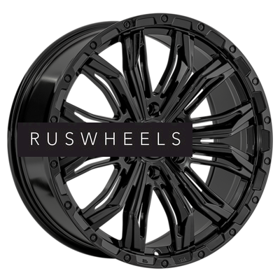 Диски LS 9x20/6x139,7 ET25 D100,1 1376 BK (конус)