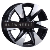Диски Replay 7,5x17/6x139,7 ET38 D67,1 MI147 BKF (пш)