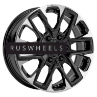 Диски Replay 7x18/6x139,7 ET53,5 D92,5 HND394 BKF (конус, C570) Диски Replay 7x18/6x139,7 ET53,5 D92,5 HND394 BKF (конус, C570)