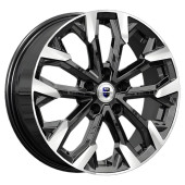 Диски КиК 6.5\R17 5*114.3 ET37 d66.6 Алмаз черный Диски КиК 6.5\R17 5*114.3 ET37 d66.6 Алмаз черный