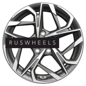 Диски Khomen Wheels 7x17/5x114,3 ET40 D66,1 KHW1716 (Qashqai) Gray-FP Диски Khomen Wheels 7x17/5x114,3 ET40 D66,1 KHW1716 (Qashqai) Gray-FP