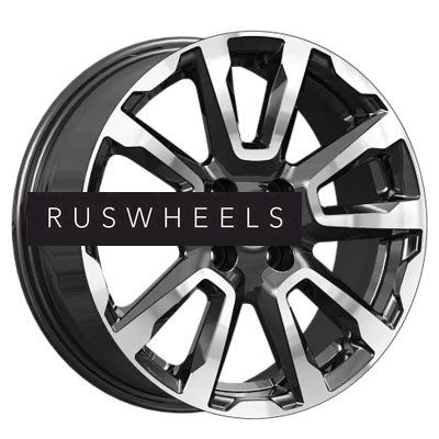 Диски КИК 6,5x16/4x100 ET46 D54,1 КС1026 Алмаз черный Диски КИК 6,5x16/4x100 ET46 D54,1 КС1026 Алмаз черный