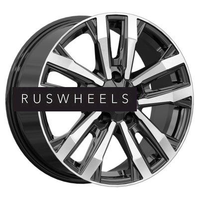 Диски КИК 8x18/5x150 ET60 D110,1 Мичиган (КС1107) Алмаз черный Диски КИК 8x18/5x150 ET60 D110,1 Мичиган (КС1107) Алмаз черный