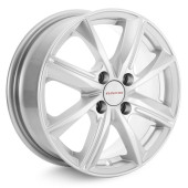 Диски КиК 6,0\R15 4*100 ET46 d54.1 Сильвер SK Диски КиК 6,0\R15 4*100 ET46 d54.1 Сильвер SK