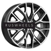 Диски КИК 6x16/4x114,3 ET40 D67,1 Лилиом (КС891) Алмаз черный