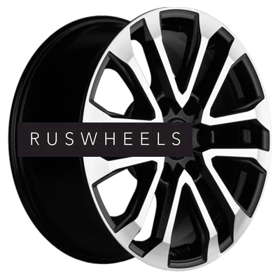 Диски Khomen Wheels 7,5x18/6x139,7 ET42 D100,1 KHW1805 (Great Wall POER (new)) Black-FP