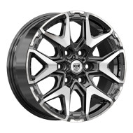 Диски КиК 7.5\R18 6*139.7 ET50 d92.5 Алмаз черный Диски КиК 7.5\R18 6*139.7 ET50 d92.5 Алмаз черный