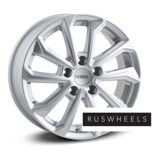 Диски Dezent R18 / 7.5J PCD 5x108 ЕТ 50.5 ЦО 63.4 KS silver
