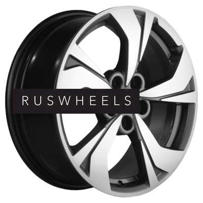 Диски Khomen Wheels 7x17/5x114,3 ET37 D66,5 KHW1724 (Jolion) Gray-FP