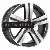 Диски iFree 7x17/5x114,3 ET45 D66,1 Rebel (КС913) Блэк Джек