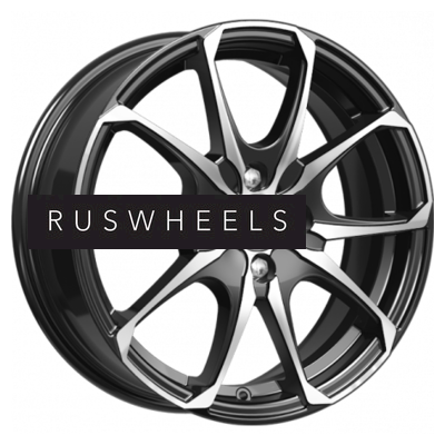 Диски iFree 6x16/4x114,3 ET40 D67,1 Такеши (КС877) Блэк Джек