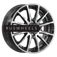 Диски КИК 5,5x14/4x100 ET38 D67,1 Квант (КС960) Алмаз черный