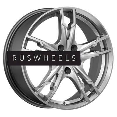 Диски КИК 7x17/4x100 ET45 D60,1 Солар (КС875) Дарк платинум Диски КИК 7x17/4x100 ET45 D60,1 Солар (КС875) Дарк платинум