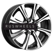 Диски iFree 6x15/4x100 ET40 D67,1 Апероль (КС862) Блэк Джек