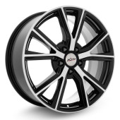 Диски Xtrike 7.5\R18 5*114.3 ET37 d66.6 BK/FP Диски Xtrike 7.5\R18 5*114.3 ET37 d66.6 BK/FP