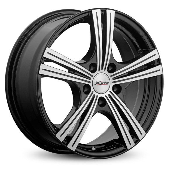 Диски Xtrike 6.5\R16 5*100 ET45 d67.1 BK/FP